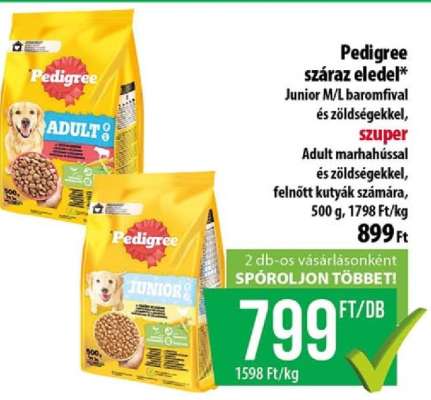 Pedigree száraz eledel