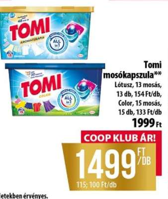 TOMI﻿﻿ Mosókapszula*
