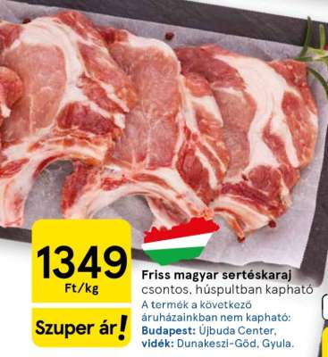 Friss magyar sertéskaraj