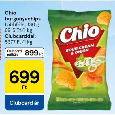 Chio burgonyachips