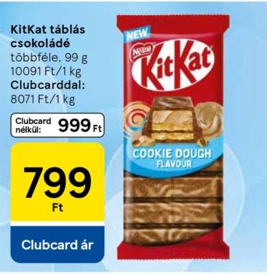KitKat táblás csokoládé