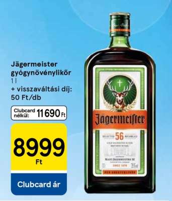 Jägermeister gyógynövénylikőr