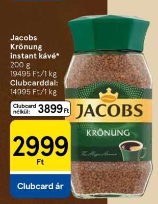 Jacobs Krönung Instant Kávé