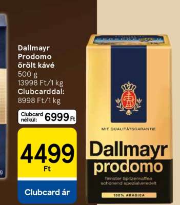 Dallmayr Prodomo őrölt kávé