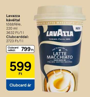 Lavazza kávéital