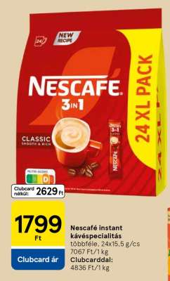 Nescafé instant kávéspecialitás