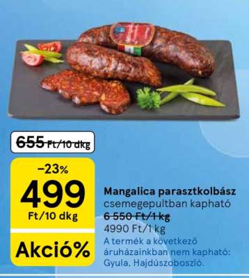 Mangalica parasztkolbász