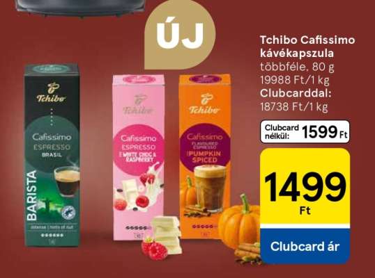 Tchibo Cafissimo Kávékapszula