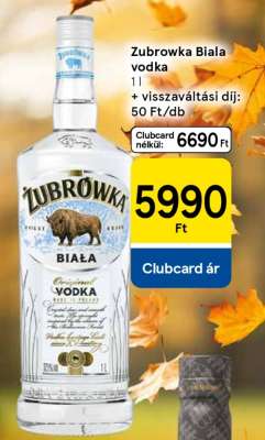 ZUBROWKA Biala vodka*