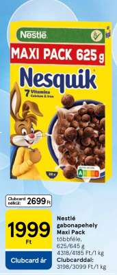 Nestlé gabonapehely Maxi Pack