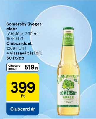 Somersby üveges cider