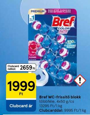 Bref WC-frissítő blokk