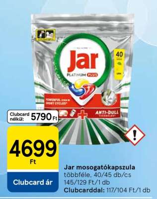 Jar mosogatókapszula