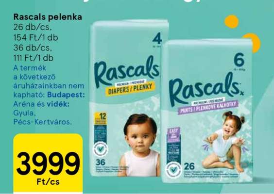 Rascals pelenka