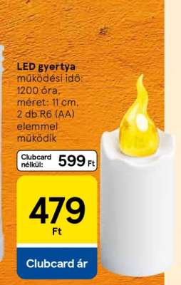 LED gyertya