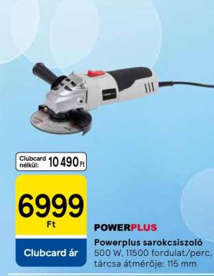 Powerplus sarokcsiszoló