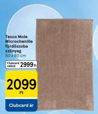 Tesco Mole Microchenille fürdőszoba szőnyeg