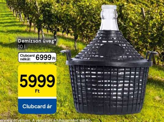 Demizson üveg