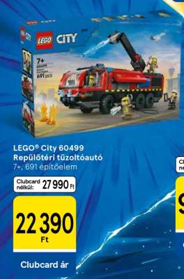 LEGO® City 60499 Repülőtéri tűzoltóautó