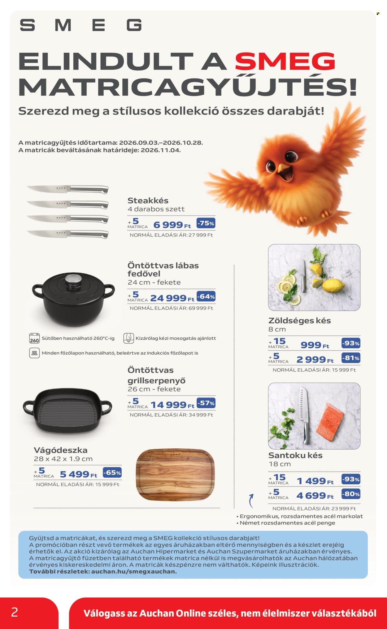 Auchan akciós újságok - 2026.09.24 - 2026.09.30. Oldal 2
