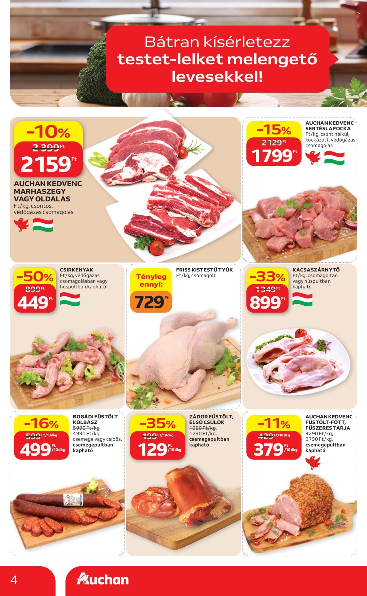 Auchan akciós újságok - 2026.09.24 - 2026.09.30. Oldal 4