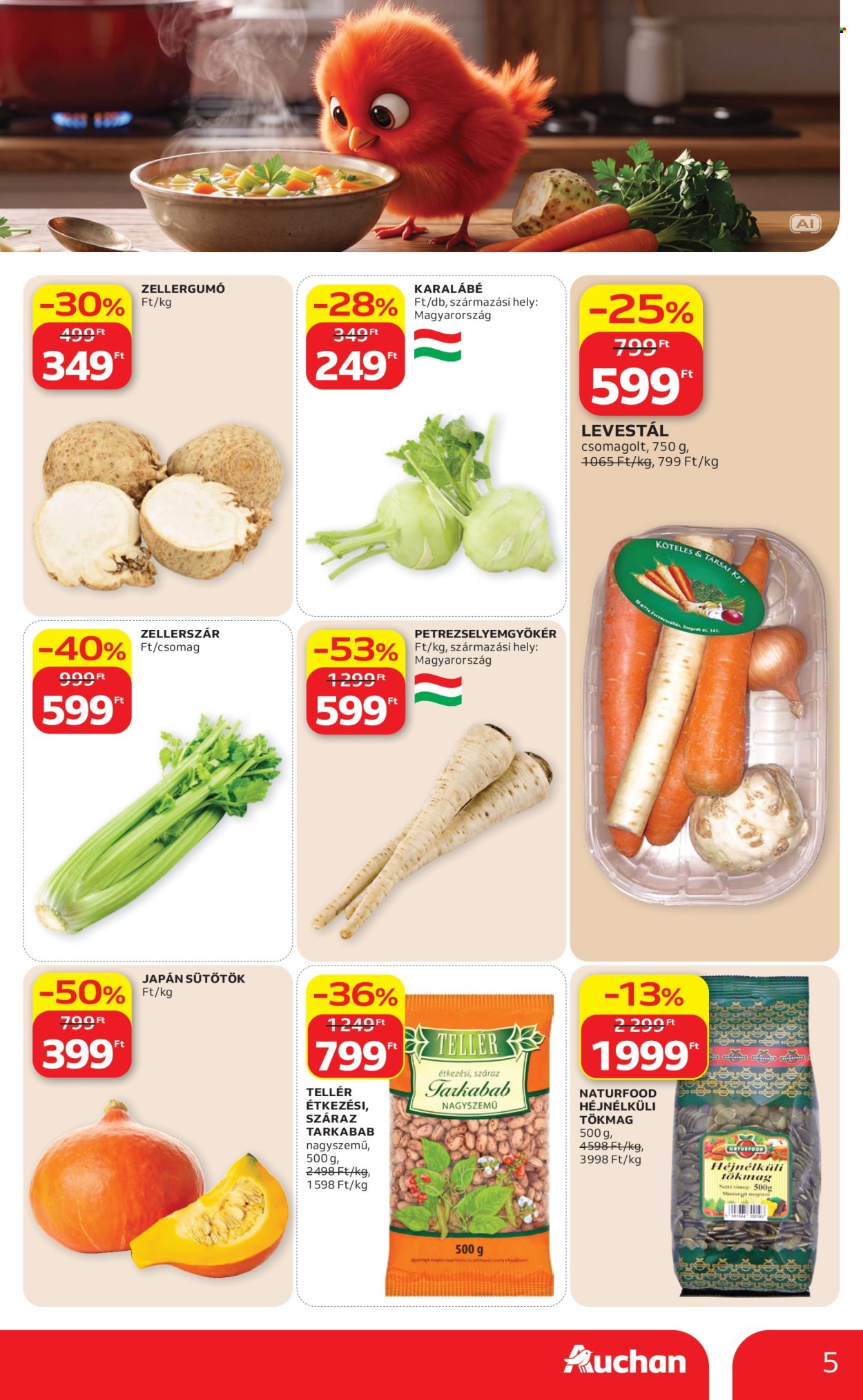 Auchan akciós újságok - 2026.09.24 - 2026.09.30. Oldal 5