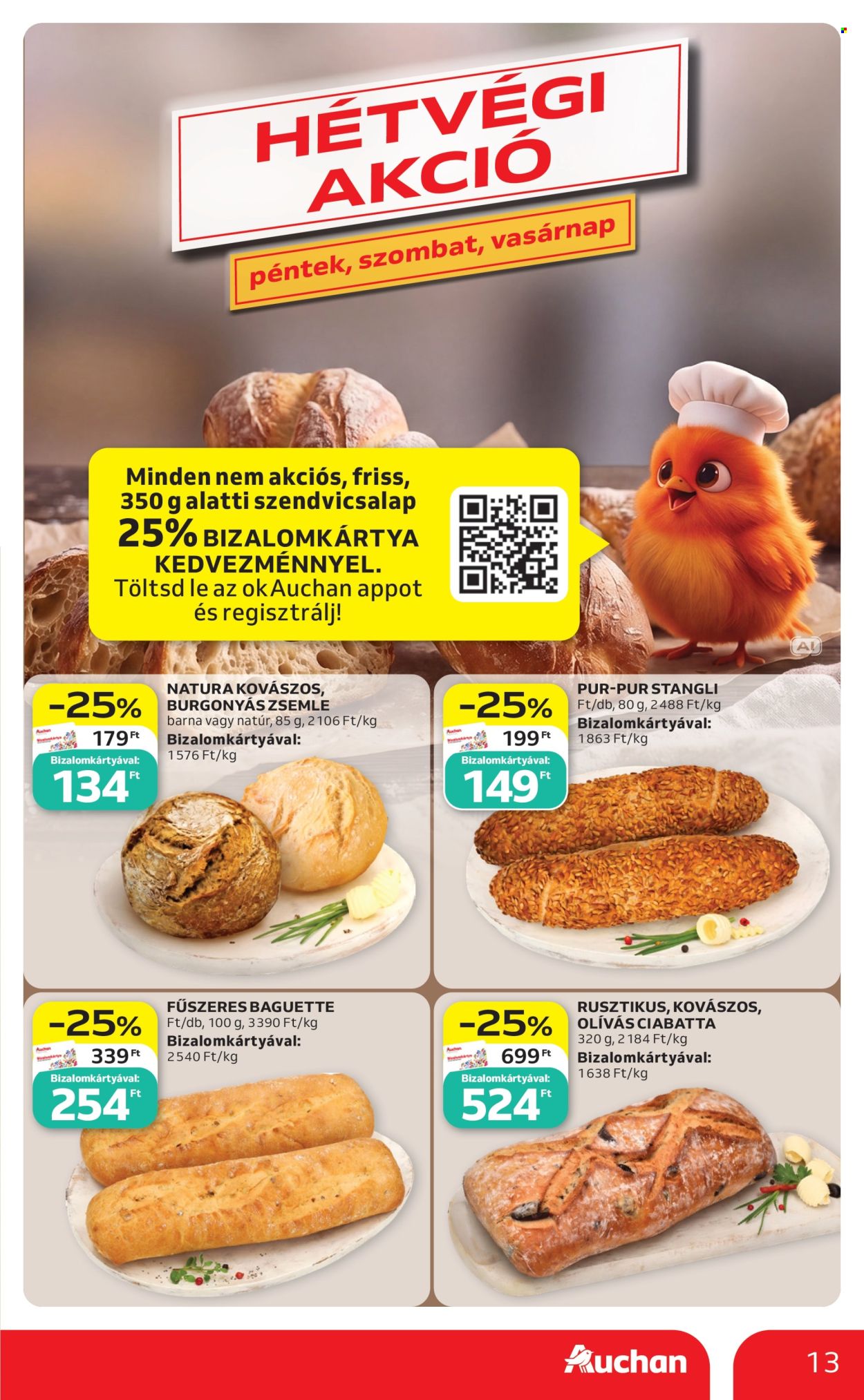 Auchan akciós újságok - 2026.09.24 - 2026.09.30. Oldal 13