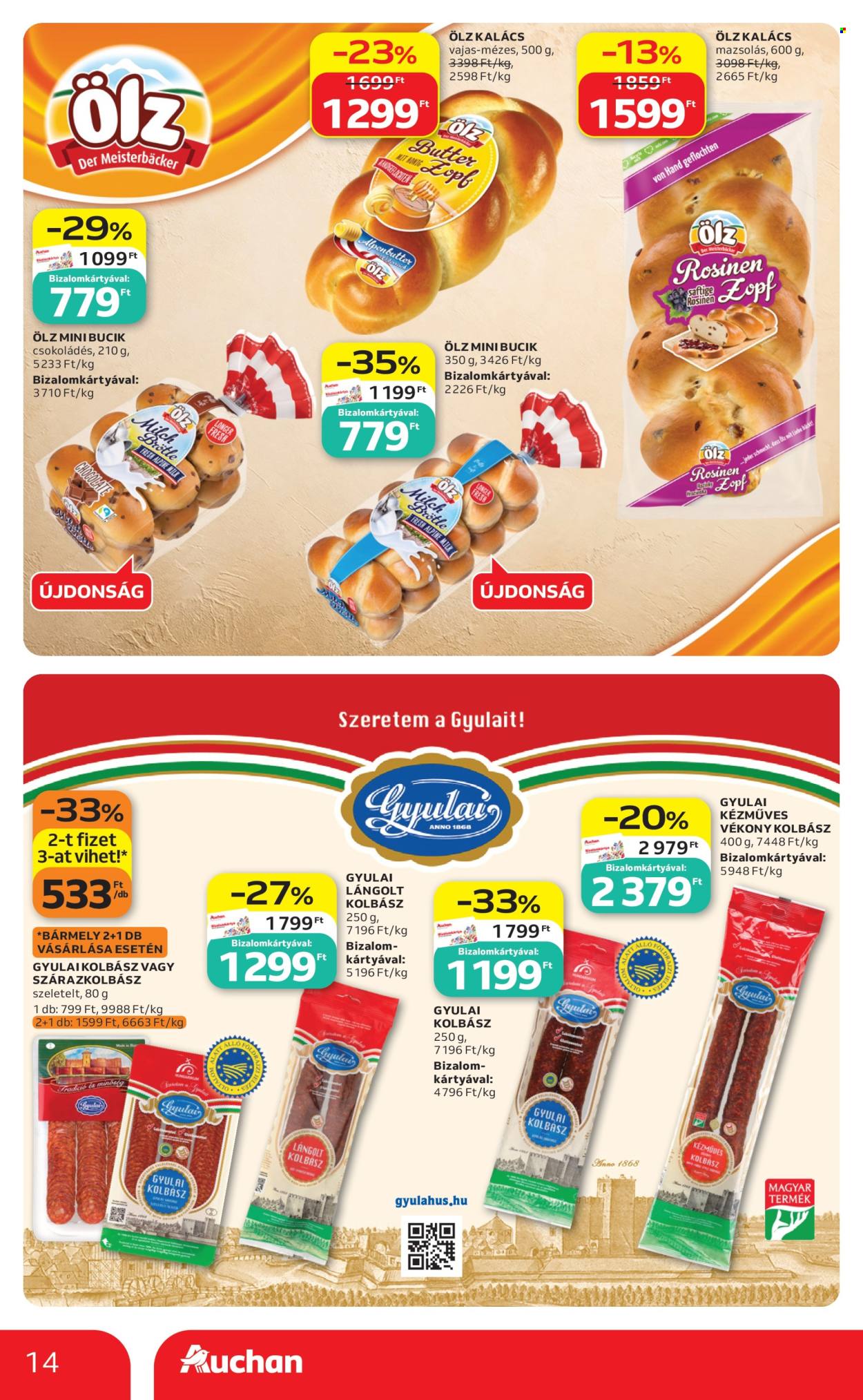 Auchan akciós újságok - 2026.09.24 - 2026.09.30. Oldal 14