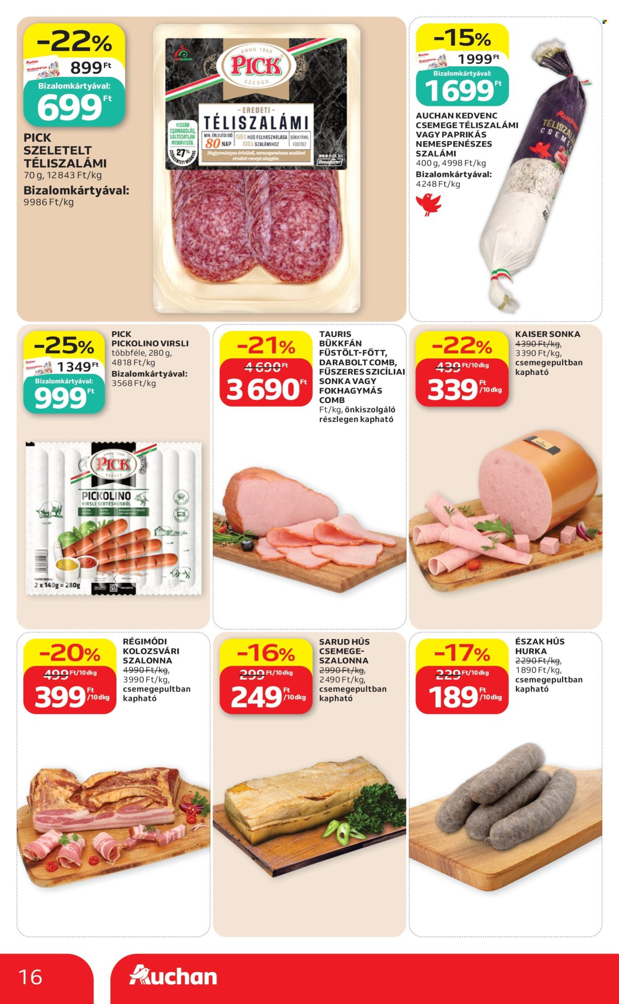 Auchan akciós újságok - 2026.09.24 - 2026.09.30. Oldal 16