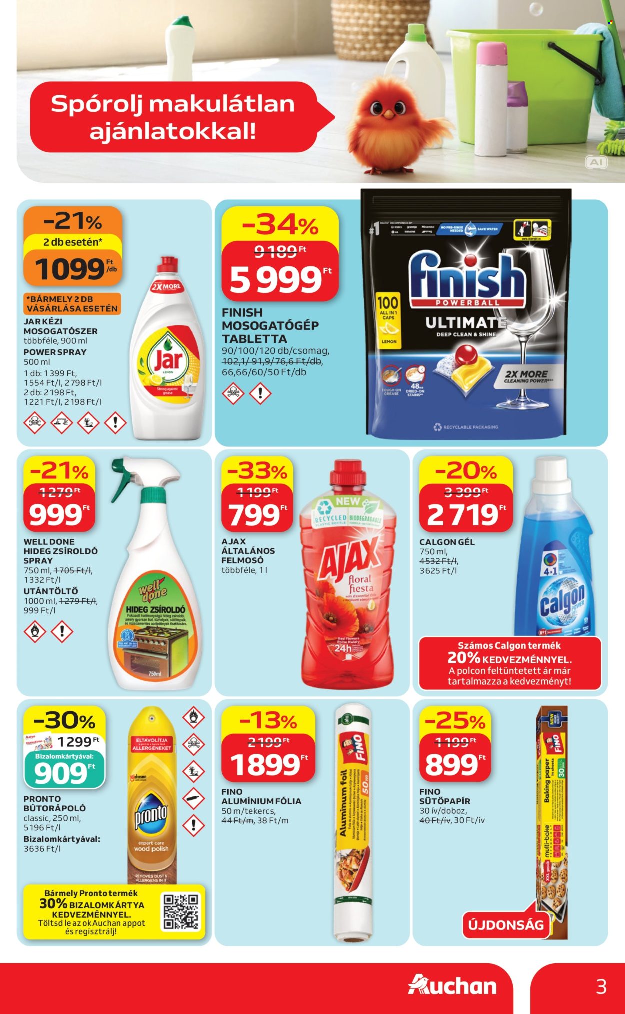 Auchan akciós újságok - 2026.09.24 - 2026.10.14. Oldal 3