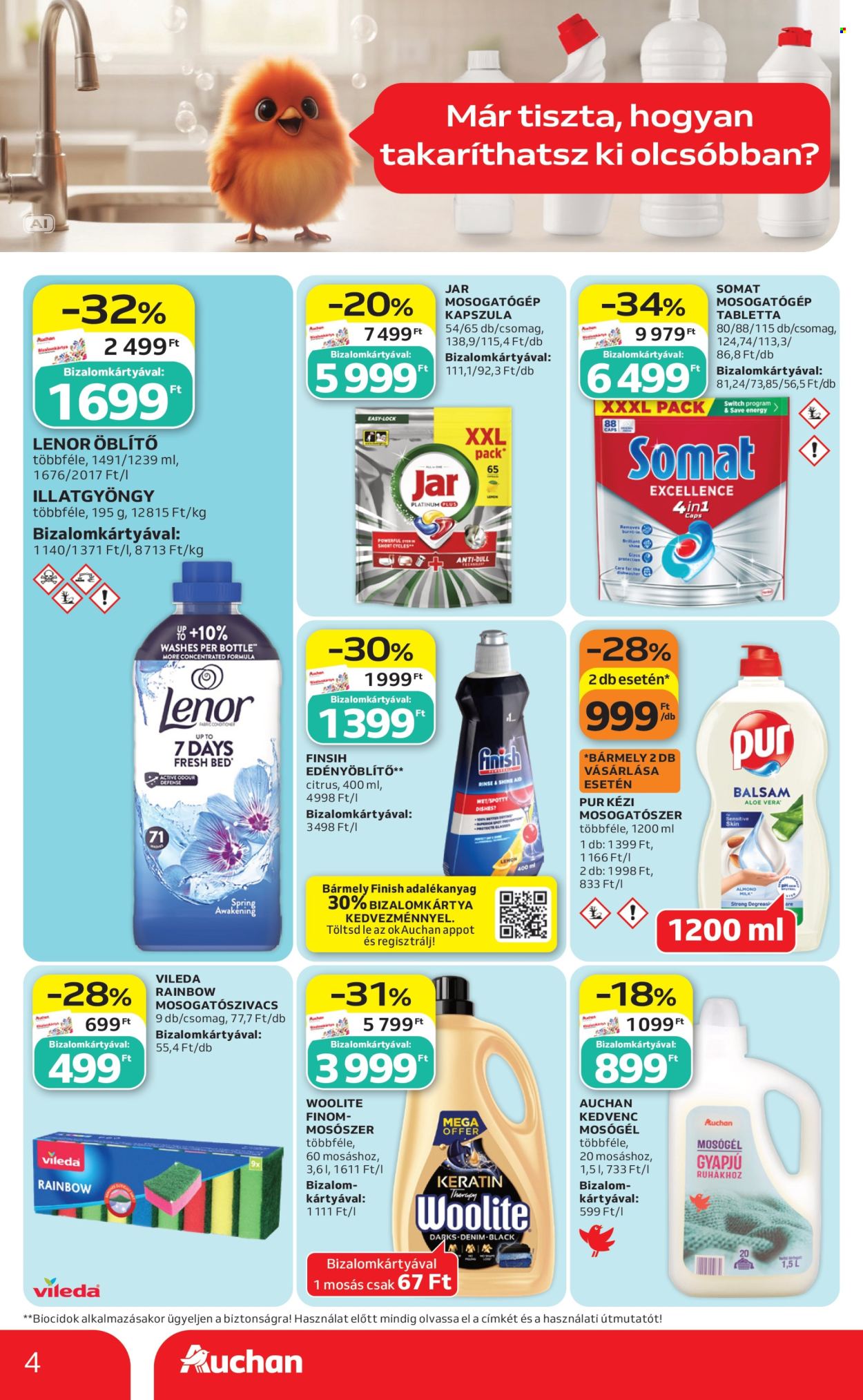 Auchan akciós újságok - 2026.09.24 - 2026.10.14. Oldal 4