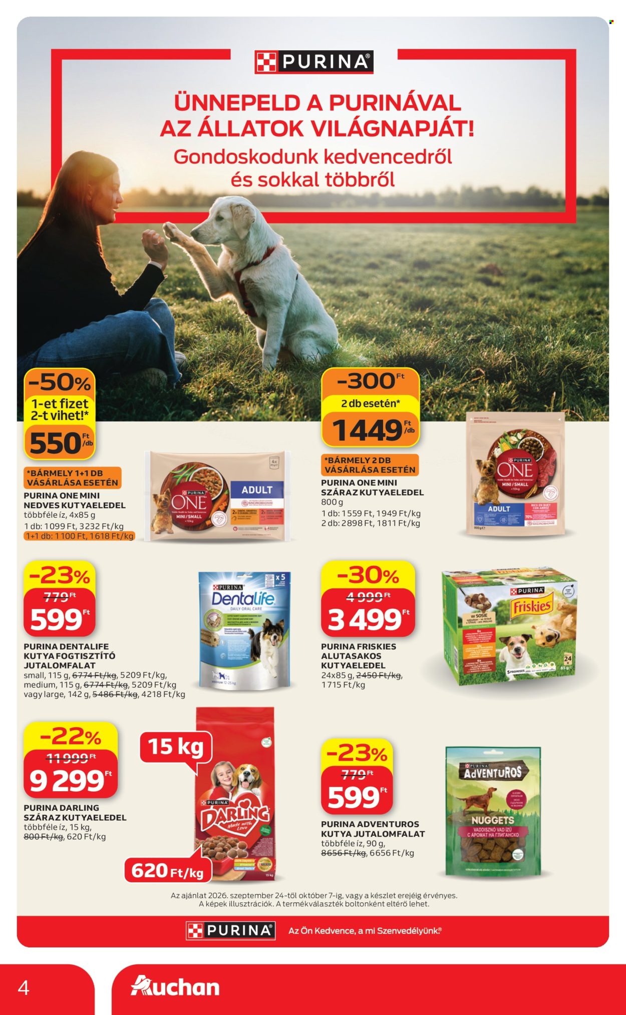 Auchan akciós újságok - 2026.09.24 - 2026.10.07. Oldal 4