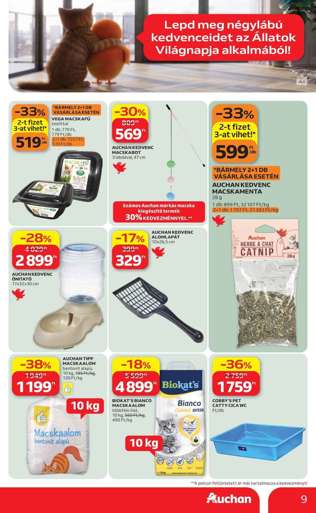 Auchan akciós újságok - 2026.09.24 - 2026.10.07. Oldal 9