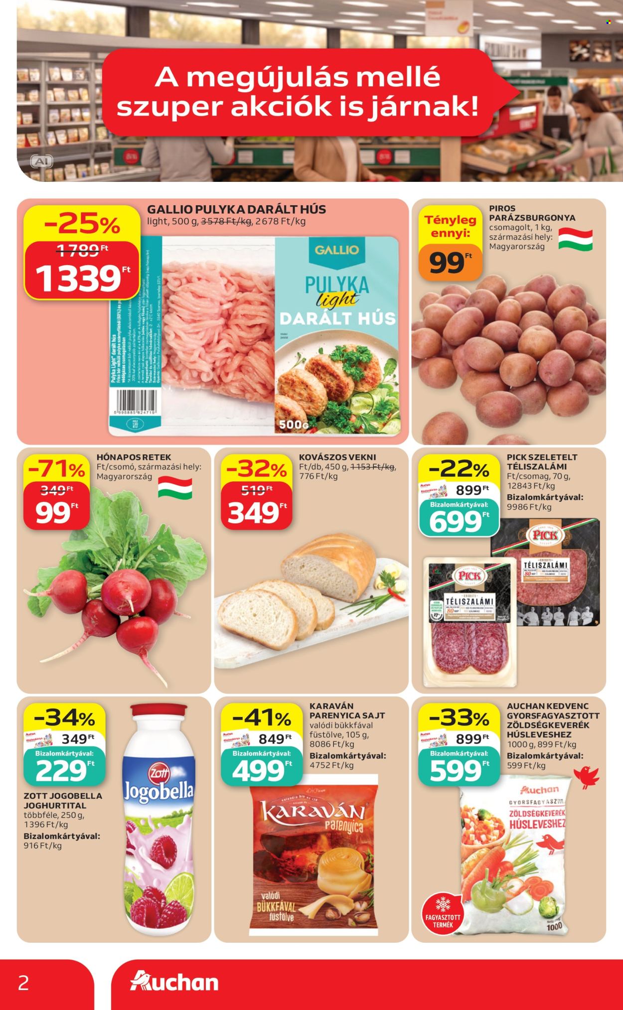 Auchan akciós újságok - 2026.09.24 - 2026.09.30. Oldal 2