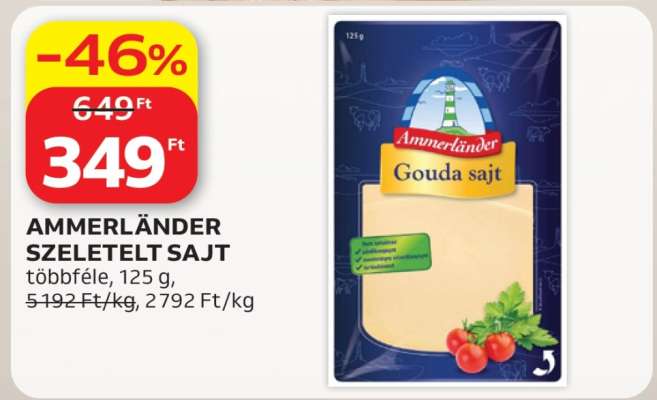 AMMERLÄNDER SZELETELT SAJT