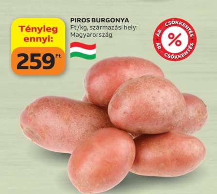 Piros burgonya