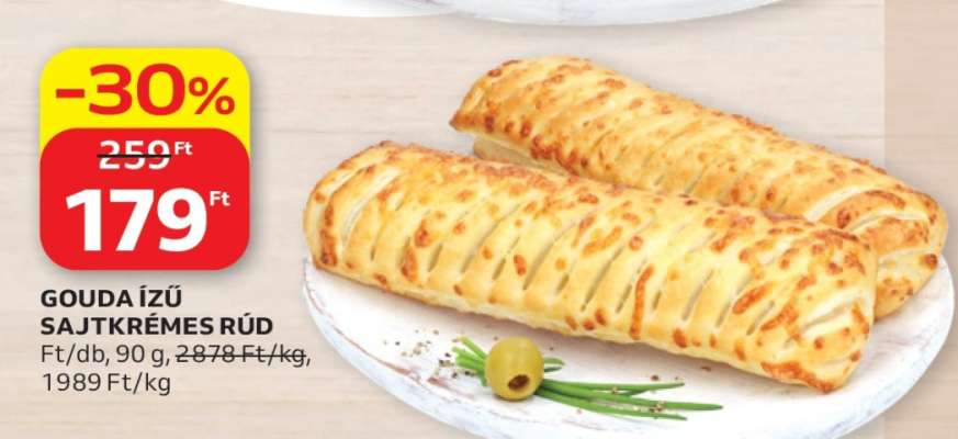 GOUDA ÍZŰ SAJTKRÉMES RÚD
