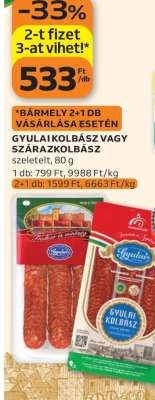 Gyulai Kolbász vagy Szárazkolbász