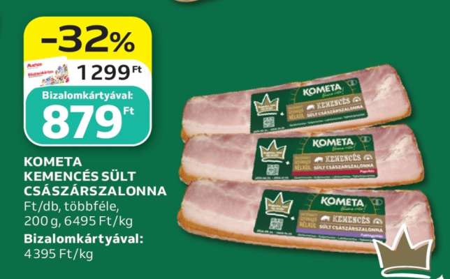Kometa Kemencés Sült Császárszalonna