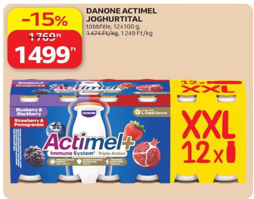 Danone Actimel joghurtital