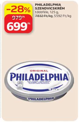 Philadelphia szendvicskrém