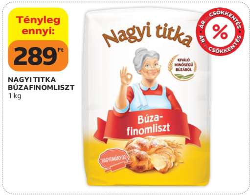 NAGYI TITKA Búzafinomliszt*