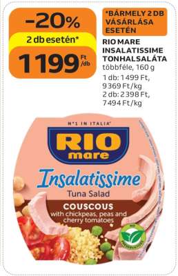 RIO MARE Insalatissime tonhalsaláta*