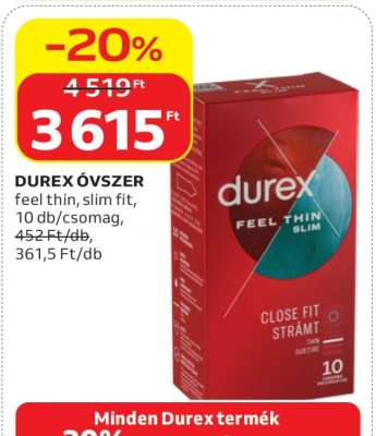 Durex óvszer