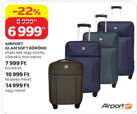 AIRPORT GLAM SOFT BŐRÖND