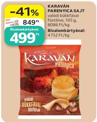Karaván Parenyica Sajt