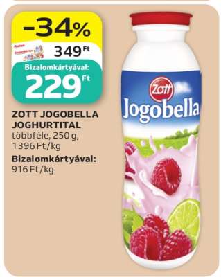 Zott Jogobella joghurtital