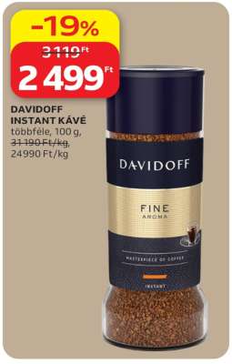 DAVIDOFF INSTANT KÁVÉ