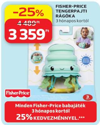 FISHER-PRICE TENGERPAJTI RÁGÓKA