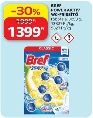 BREF Power Aktív WC-frissítő